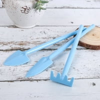 Мини три части Саксия лопата лопата лопата мотика сочен засаждане инструменти градински комплект