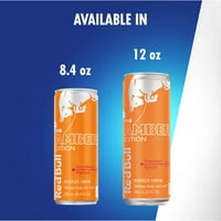 Red Bull Amber Edition strawberry кайсия енергийна напитка, 8. fl oz can