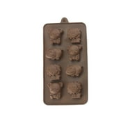 Suokom Нов силиконов шоколадов форми форми на шоколадови инструменти за печене с незалепващ силикон