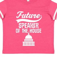Мастик-бъдещ оратор на домашния конгрес за подарък за детето момче или тениска за момиче