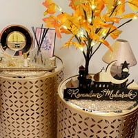 Рамадан декор акрил нов стил трайни материали подарък занаят златен перфектен фестивал атмосфера Сребърна декорация на маса