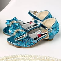 Leey-World Toddler Sandals Детски обувки Студентски обувки Едини SOES Деца изпълнение принцеса Дуду малки кожени обувки