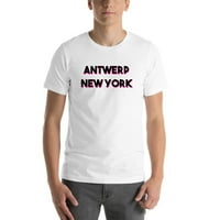 2xl два тона Antwerp New York памучна тениска с къс ръкав от неопределени подаръци