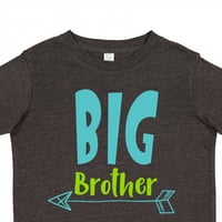 Inktastic Big Brother, по-голям брат, стрела, братя и сестра, тениска за семейно подарък за момче