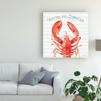 Търговски марки изобразително изкуство' Морски Живот девети ' платно изкуство от Лиза одит