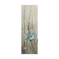 Изящно изкуство на търговска марка „Pretty Birds Neutral II“ платно от Джулия Пуринтън