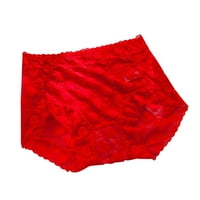 Homadles дамско бельо комфорт чорапогащник- отпечатано секси бельо червено размер 3xl