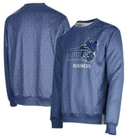 Мъжки синьо южен Кънектикът Соуърс Име Име капка Crewneck пуловер пуловер суичър
