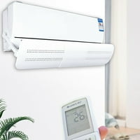 CDAR климатик Преградете анти-директно издухване на стена, монтиран на PVC прибиращ се анти-вятър щит за домашен климатик Преграда