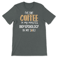 Риза за биопсихология за подарък за любители на кафе - в моите вени & s