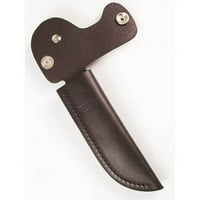 Buck Knives Pathfinder Черна кожена обвивка