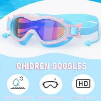 Ifcow Kids плуват очила, очила за плуване за детски тийнейджъри, анти-FOG анти-UV младежи плувни чаши