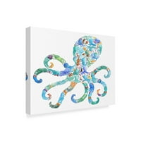 Изкуство 'октопод колаж' платно изкуство от Луиз Тейт