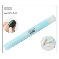 QEPWSC ПИН за почистване на ноктите, химикалка за отстраняване на грим с памучен връх 4ml Clearance