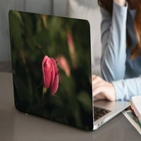 Kaishek Plastic Plastic Hard Shell Case Cover само съвместим - Издаден MacBook Pro S XDR Display & Touch ID Модел: Rose Series 0531