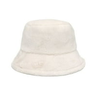adviicd рибна шапка дамски солиден цвят зима термична ветроустойчива кофа Рибар шапка за жени за момичета кофа шапка мъже 62