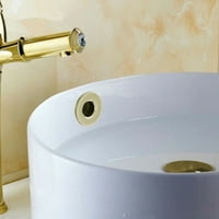 Заменящ месинг, изработен мивка за мивка за мивка за преливане на капака на вложка за баня
