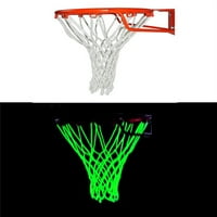 Баскетболен мрежов обръч сияние в тъмната светлина светещ баскетболен обръч за заместване на обръч цялото време дебел стандартен размер тежки натоварване на открито спортни спортове