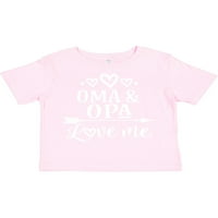 Inktastic my oma opa love me grandchild gift toddler момче или тениска за момиче