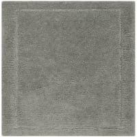 Glamour Shag Douglas Solid Area Rug, сиво, 4 '6'