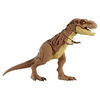 Джурасик свят екстремни щети Тиранозавър ре екшън фигура, трансформиране динозавър играчка с движение