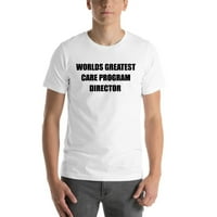 Световна Най-Голяма Грижа Програмен Директор Памучна Тениска С Къс Ръкав От Неопределени Подаръци