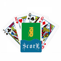 Надявам се постепенна промяна на Art Deco Fashion Score Poker игрална карта Inde Game