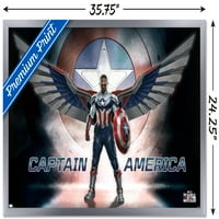 Marvel Falcon и Winter Soldier - Falcon Wings Wall Poster, 22.375 34
