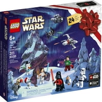 Комплект за изграждане на календар на Star Wars Advent, забавен коледно отброяване Календар със Star Wars Buildable Toys