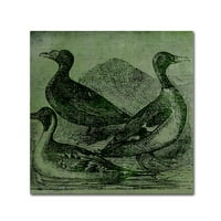 Търговска марка изобразително изкуство зеленоглави патици платно изкуство по цвят Пекарна