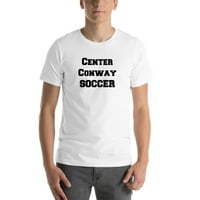Недефинирани Подаръци Л Център Конуей Футбол Памучна Тениска С Къс Ръкав