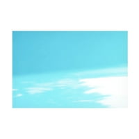 Ева Бейн 'океанът среща небето 05' платно изкуство