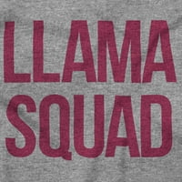 Llama Squad Save The Drama Alpaca Bff V Neck Thish Thies Tees Women Brisco Brands M