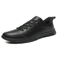 Zodanni Men Sneakers Low Top Trainers Данте за пешеходни обувки Мъжки пешеходни обувки Небрежни атлетика Атлетика Черно 8.5