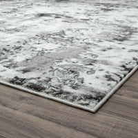 Съвременна площ килим Абстрактен сив закрит разпръсна лесен за почистване
