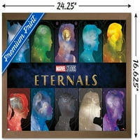 Marvel Eternals - Плакат за стена на страничния профил, 14.725 22.375