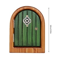 Миниатюрни врати за дървета на открито миниатюрна врата за декорация на дървета Аксесоари за градина