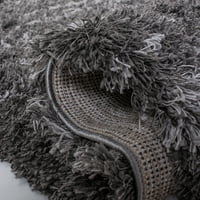 Исландия Issie Резюме на килимче за шаг, тъмно сива слонова кост, 5'3 7'6