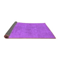 Ahgly Company вътрешен правоъгълник ориенталски лилави килими за индустриална зона, 2 '3'