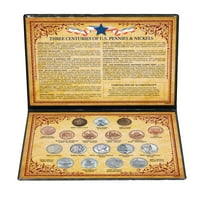 Американски монети съкровища три века от американски пени и Nickels Coin