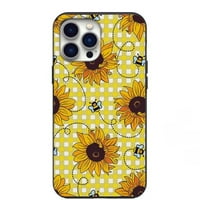 Сладък кънтри слънчогледови пчела за проверка дизайн на дизайн на телефона за iPhone xs xr se pro mini note s s10s s s plus ultra