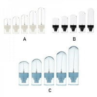 Малка бутилка за пътуване с спрей 3,4oz 100мл - фина мъгла с пръскачка за пръскачка за зареждане и пластмасови бутилки за многократна употреба, подходящи за течност