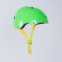 Kiddimoto шлем, неоново зелено, малък