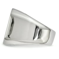 Неръждаема стомана полиран квадратен пръстен
