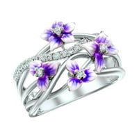 Разчистване на продажбите пръстен за жени модна дама циркония пръстен творчески диамантен пръстен аксесоари годежен пръстен