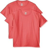 Hanes Men's Flature Leanve Perfect T-тениска с, червен триблейд, xx-голям