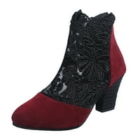 zuwimk платформа сандали жени, жени модни удобни плъзгащи се върху плоски кръстосани ленти пръстен на модни сандали червено