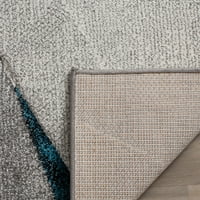 Hollywood Collection HLW710D GREY TEAL RUG