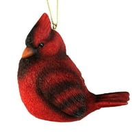 Птица Орнаменти Коледни Украси Занаяти Трайни Творчески Подаръци Смола Висящи Висулка