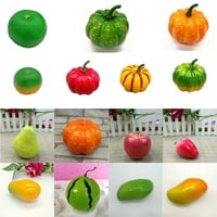 Разнообразие изкуствени плодове пластмасови фалшиви Храна маса Направи Си Сам Начало декор Дисплей подпора